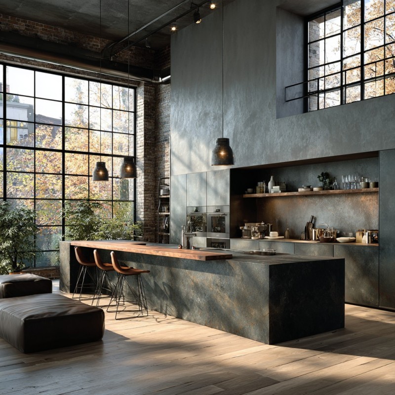All-Aluminum Kitchen Cabinets